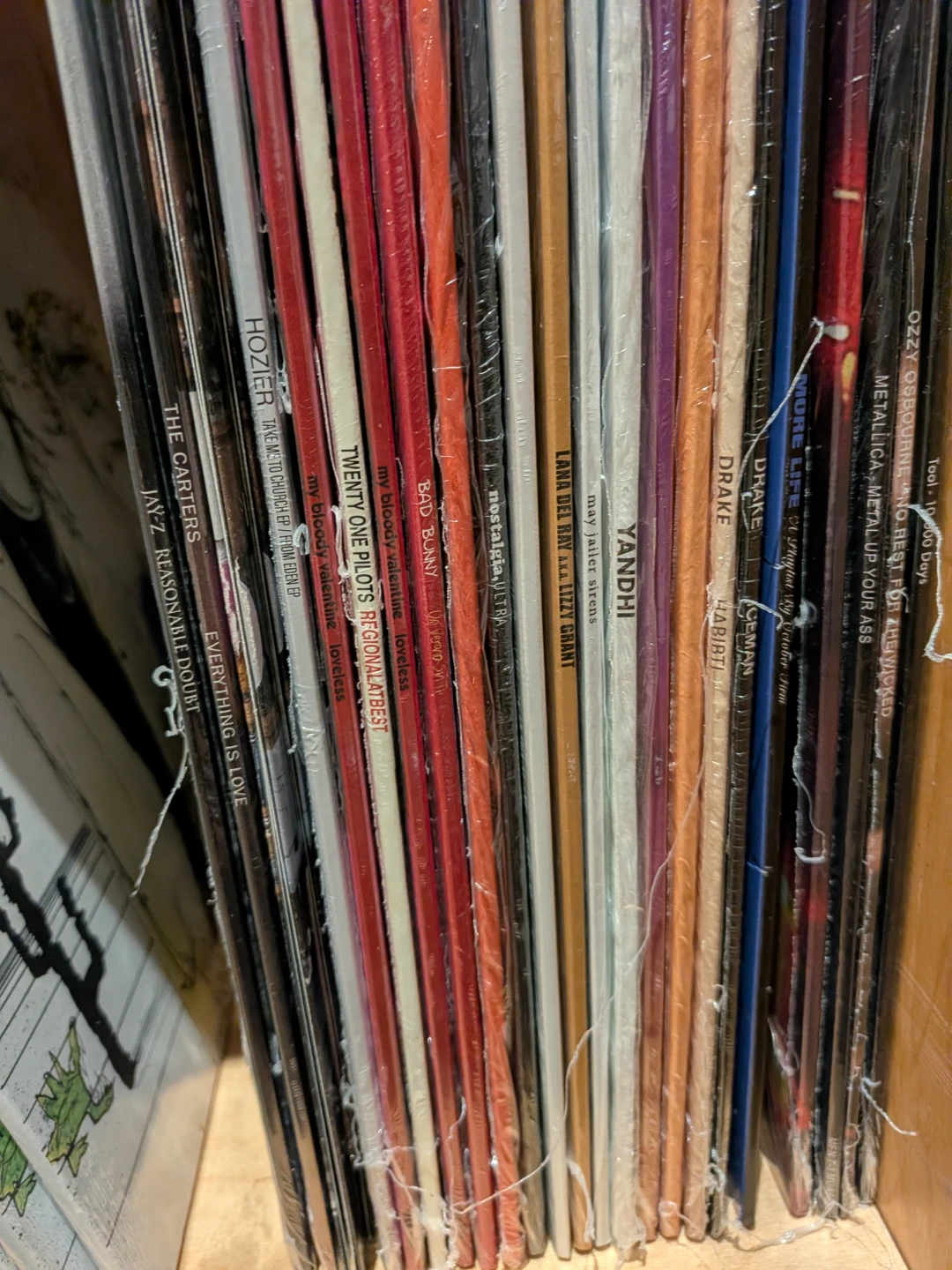 New vinyl records assorted
