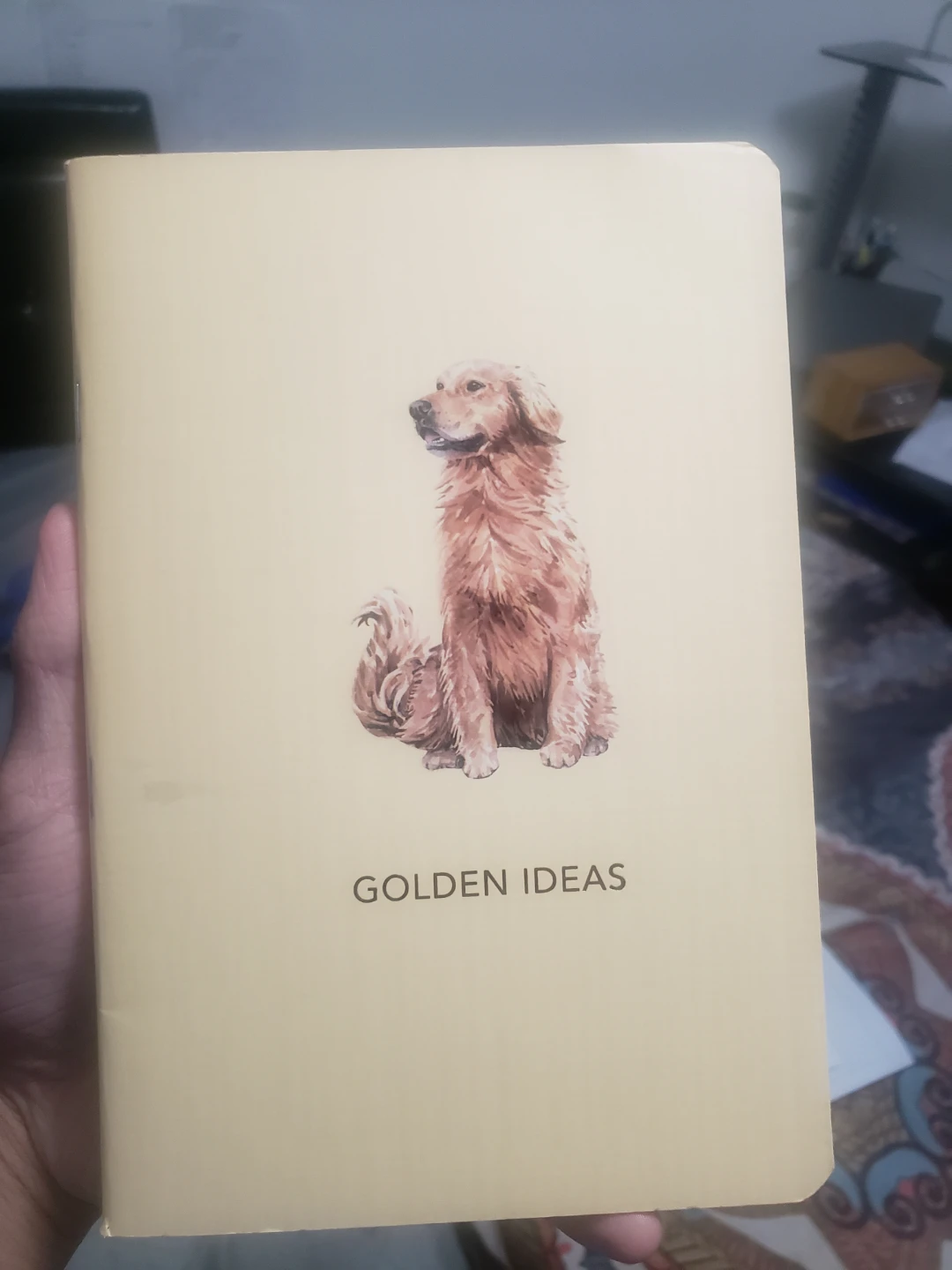 Golden Ideas Notebook