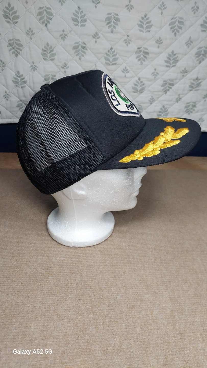 1980s Los Angeles Police Mesh scrambled eggs trucker hat - photo 3