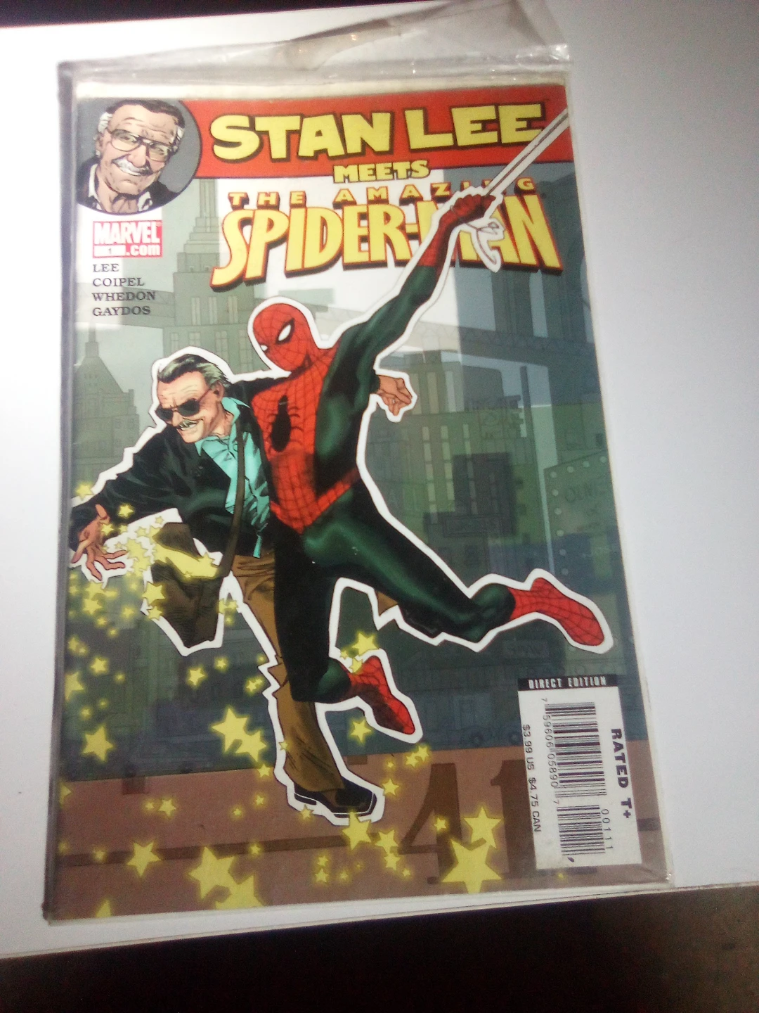 Stan Lee Meets The Amazing Spider-Man Comic Book