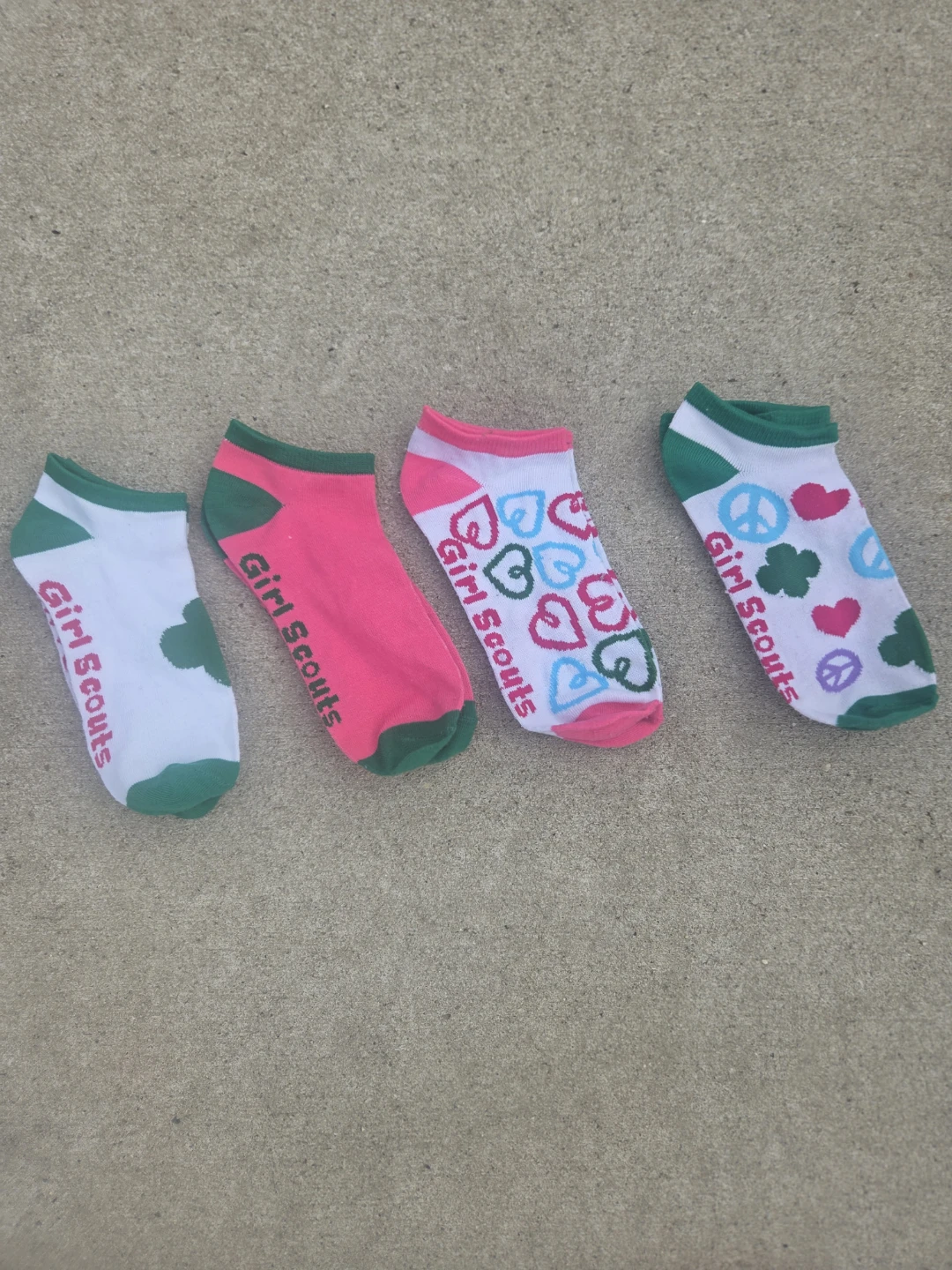 Girl Scouts Ankle Socks 4-Pack