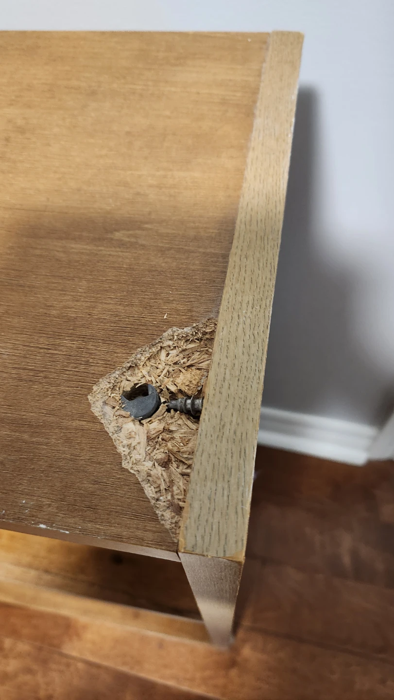 Wooden bookshelf - photo 3
