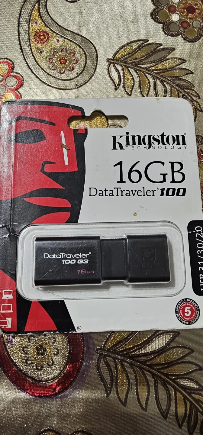Kingston DataTraveler 100 G3 16GB USB Flash Drive