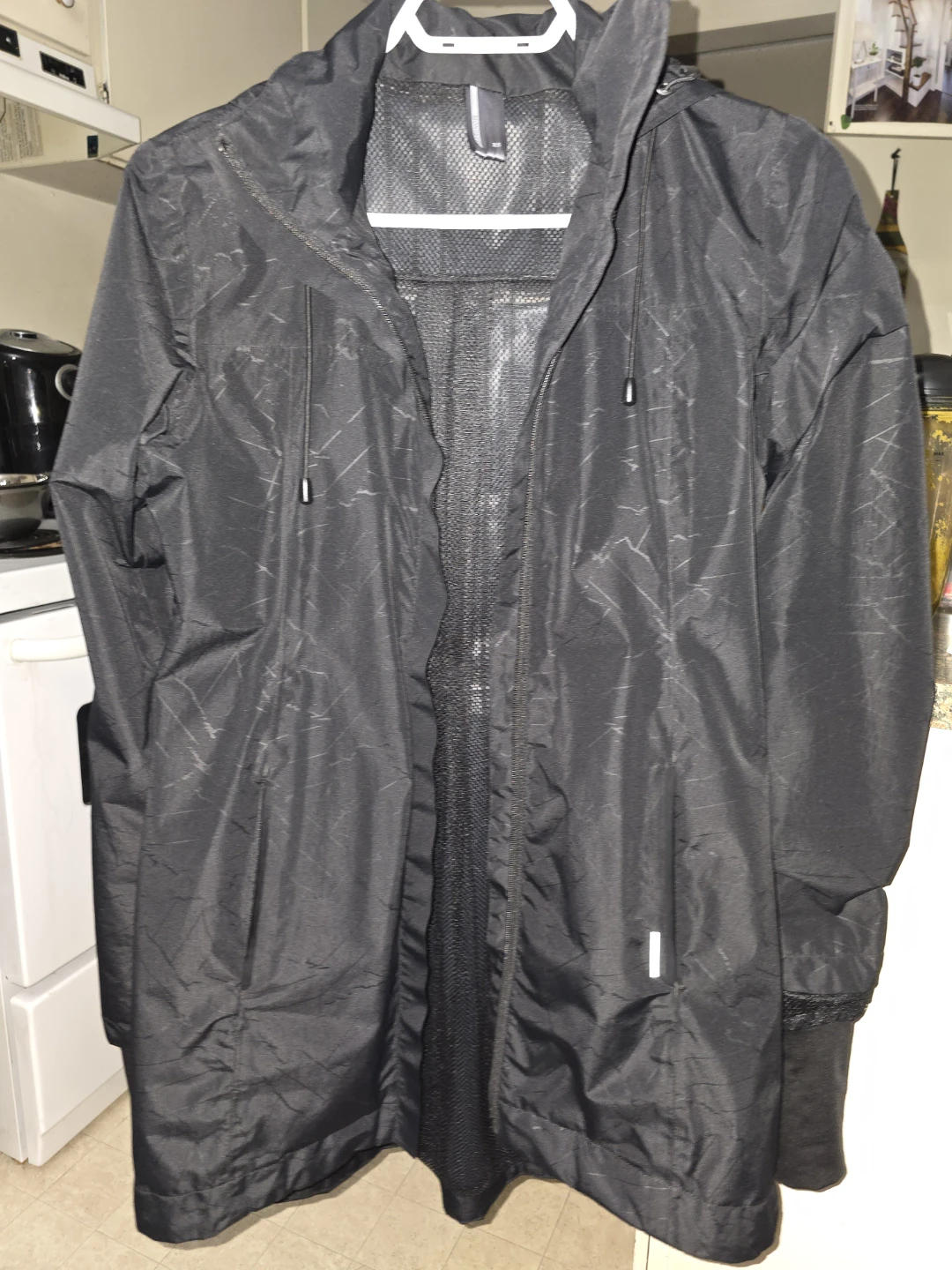 Mondetta dark Black Rain Jacket