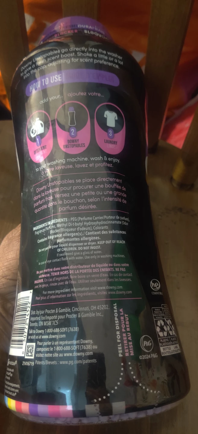 Downy Unstopables Lush Scent Booster 853g - photo 4