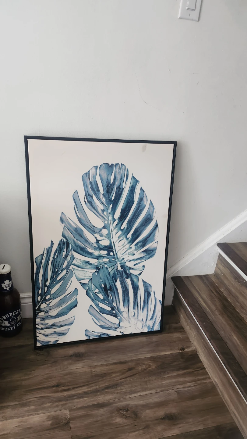 Monstera Leaf Wall Art - photo 2