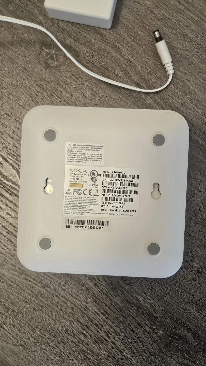 Nokia XS-010X-Q ONT Fibre Modem - photo 3