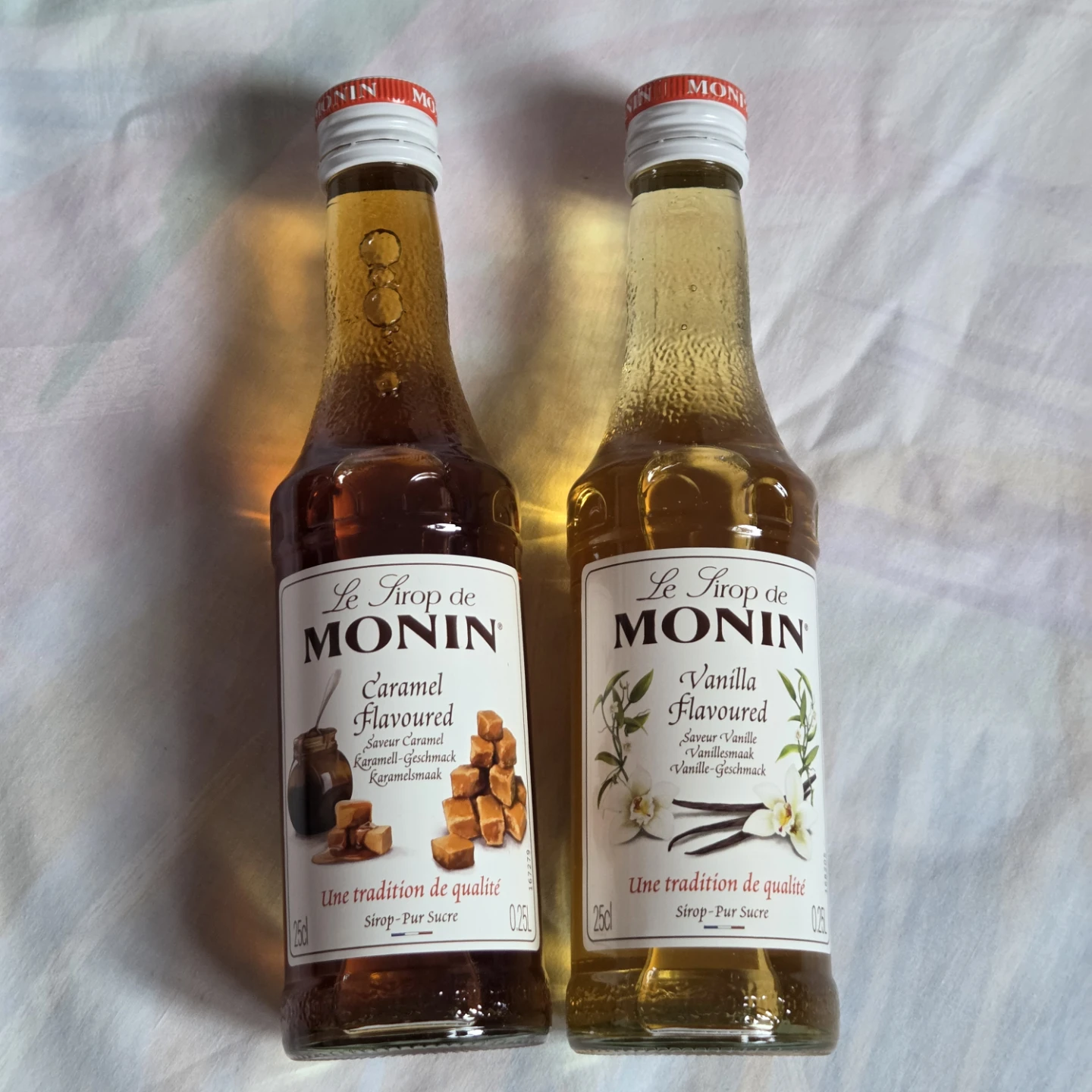 🆕Monin Vanilla and Caramel Syrup Set