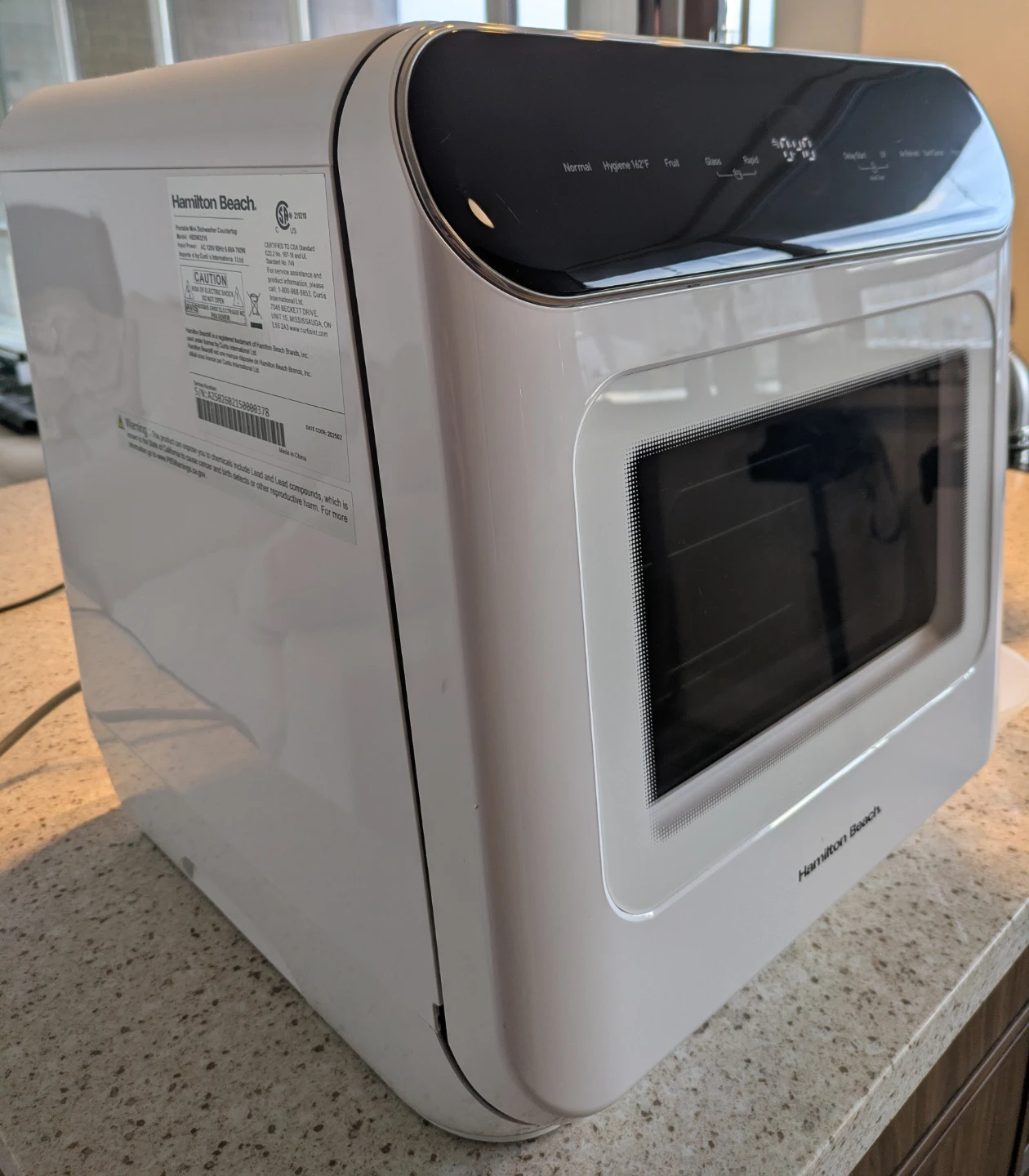 Hamilton Beach Portable Countertop Mini Dishwasher - photo 4