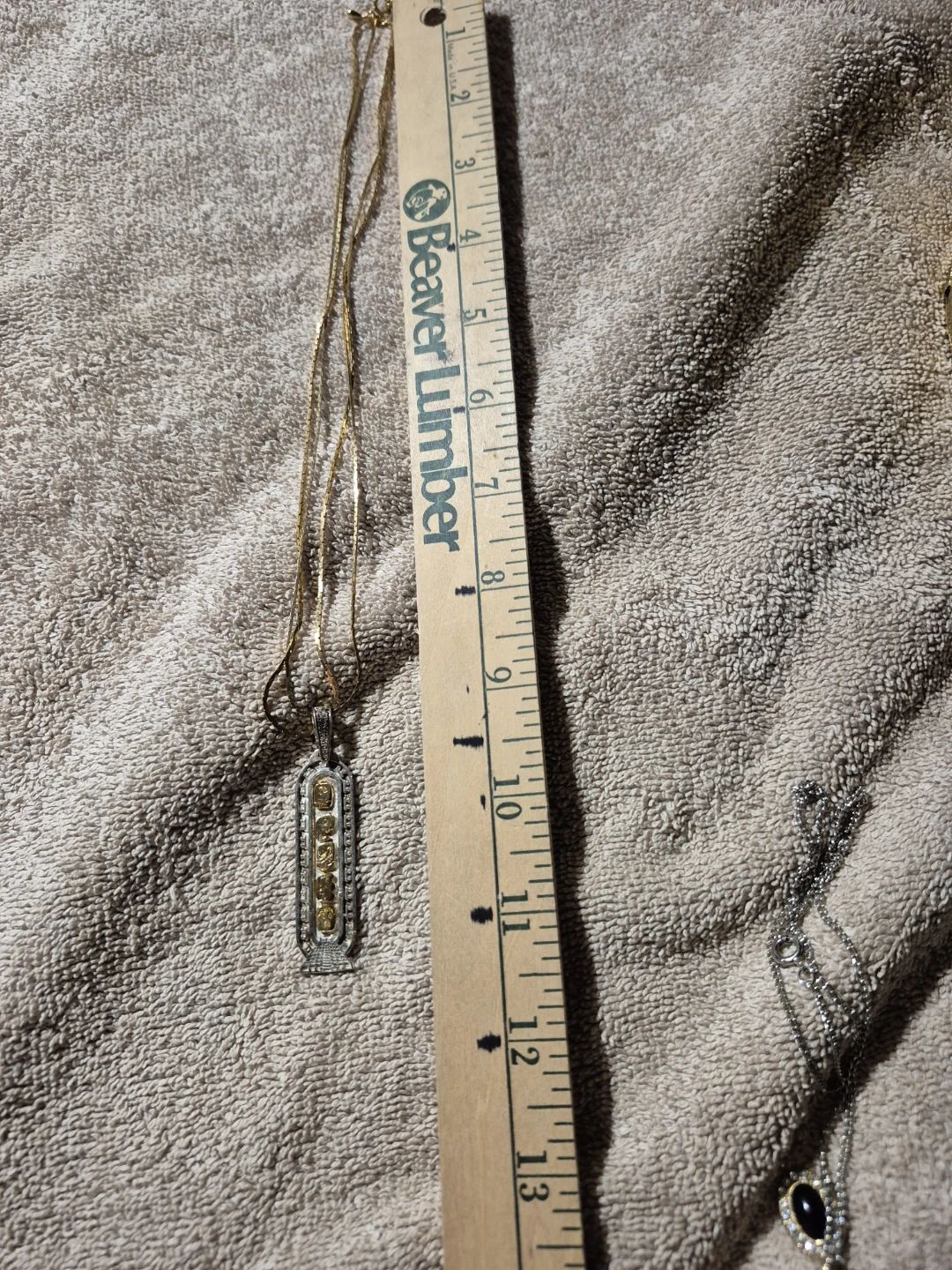 Egyptian Cartouche Pendant Necklace
