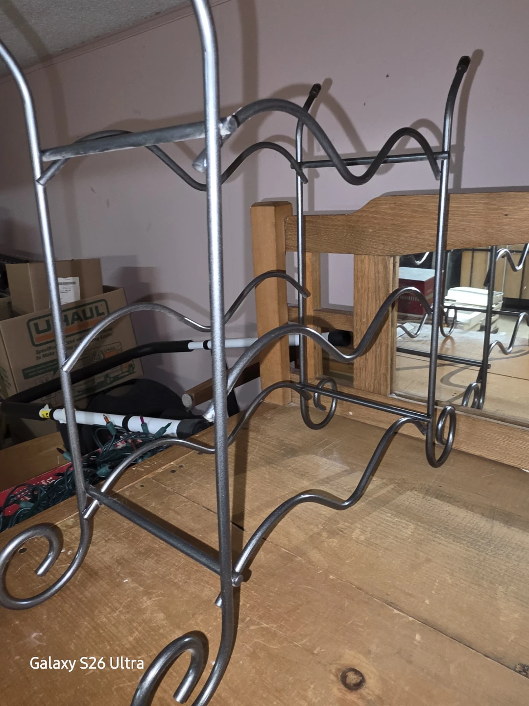 Metal wine rack - photo 2