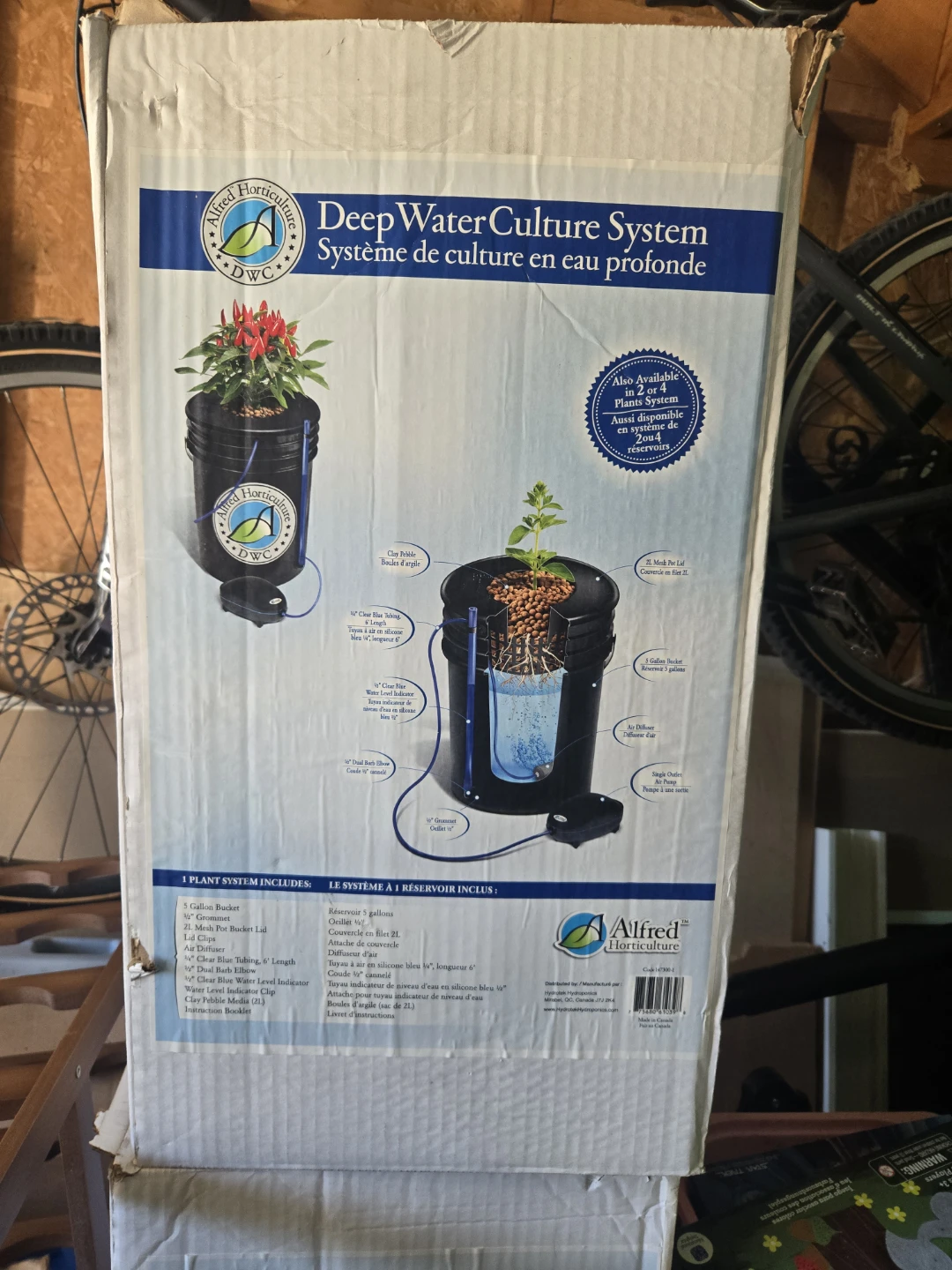 Alfred Horticulture Deep Water Culture System x 2