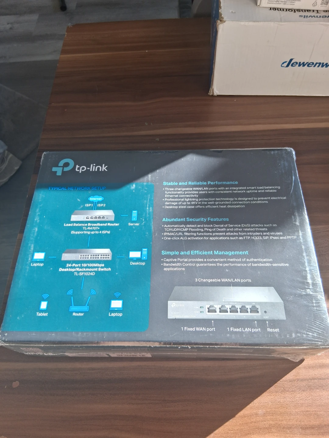TP-Link TL-R470T+ Load Balance Broadband Router - photo 2
