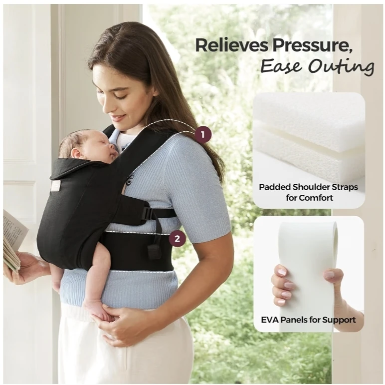 Momcozy Baby Carrier - Black