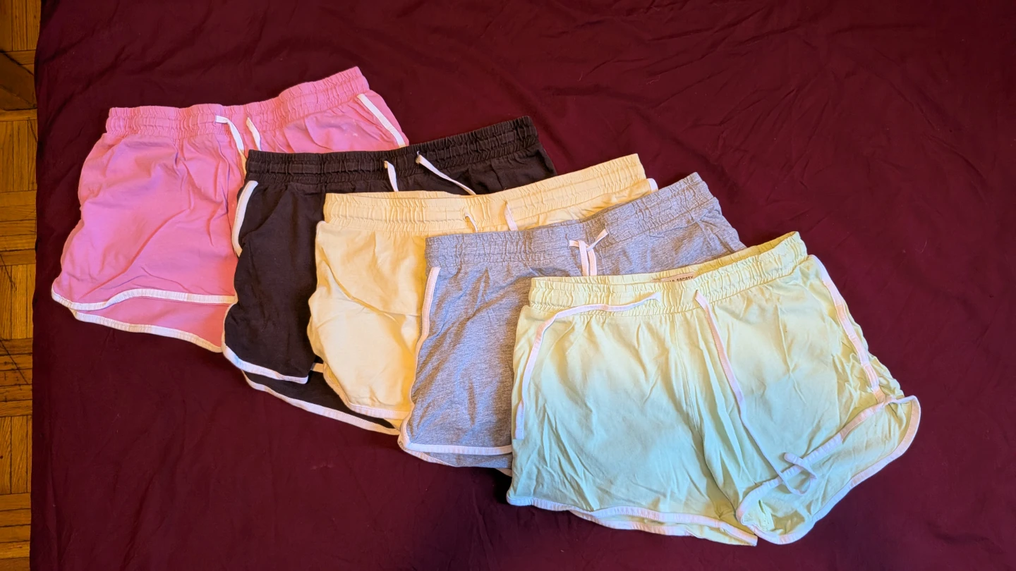 Five Pairs of Lounge Shorts
