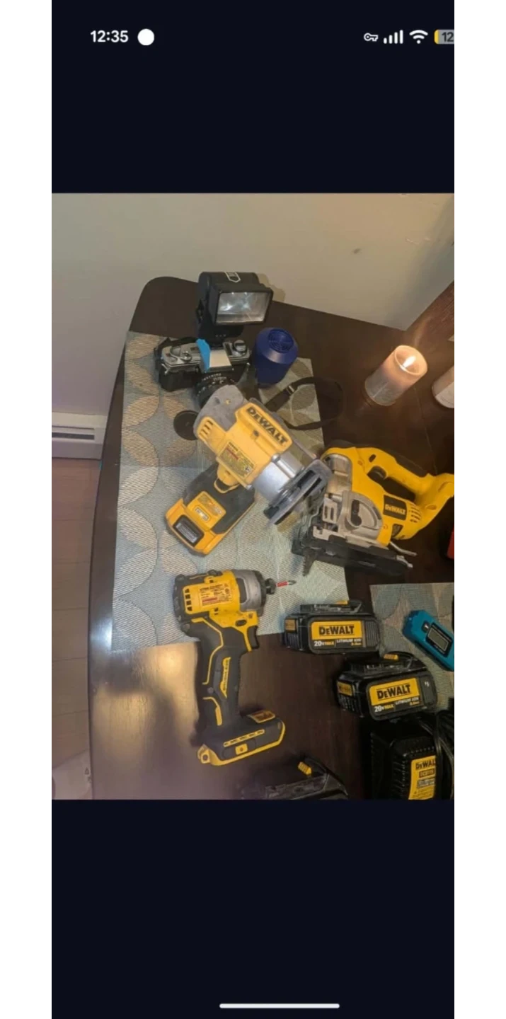 Milwaukee and DeWalt cordless power tools - photo 5