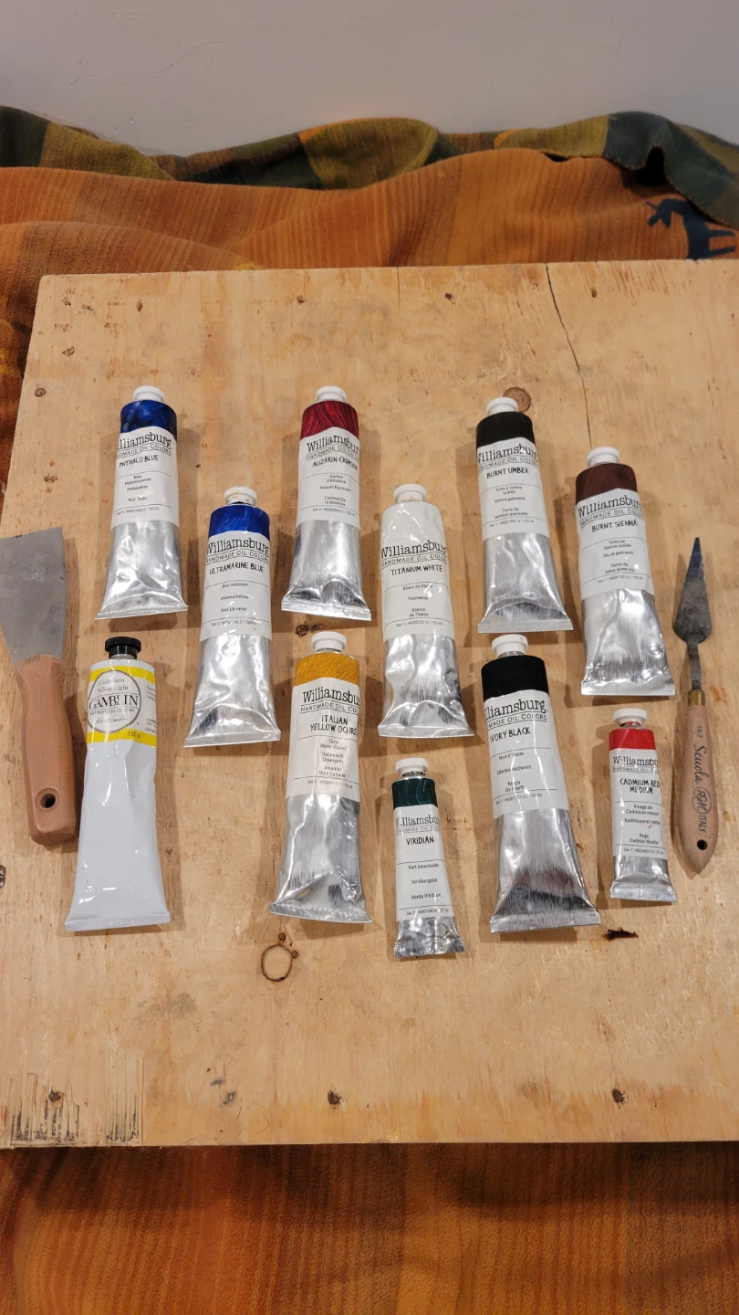 Williamsburg Artist Oils (Premium/Professional Oil Paint)