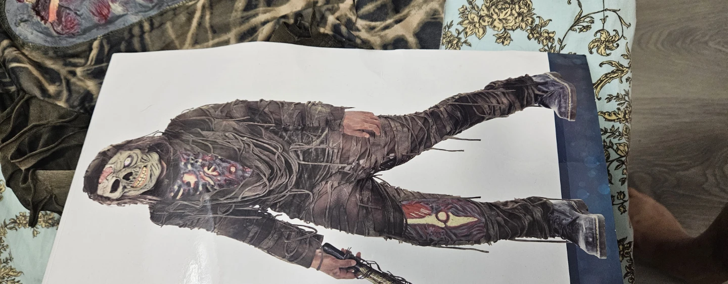 Zombie Creeper Costume Size Medium 8-10 - photo 3