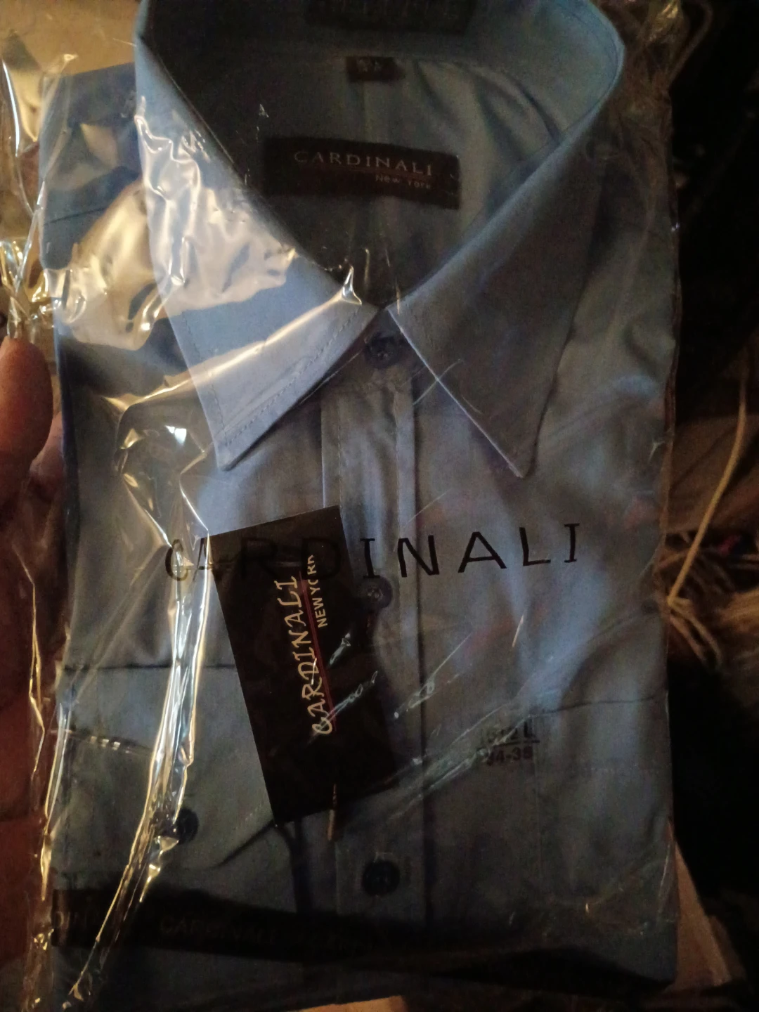 Cardinali New York Blue Dress Shirt
