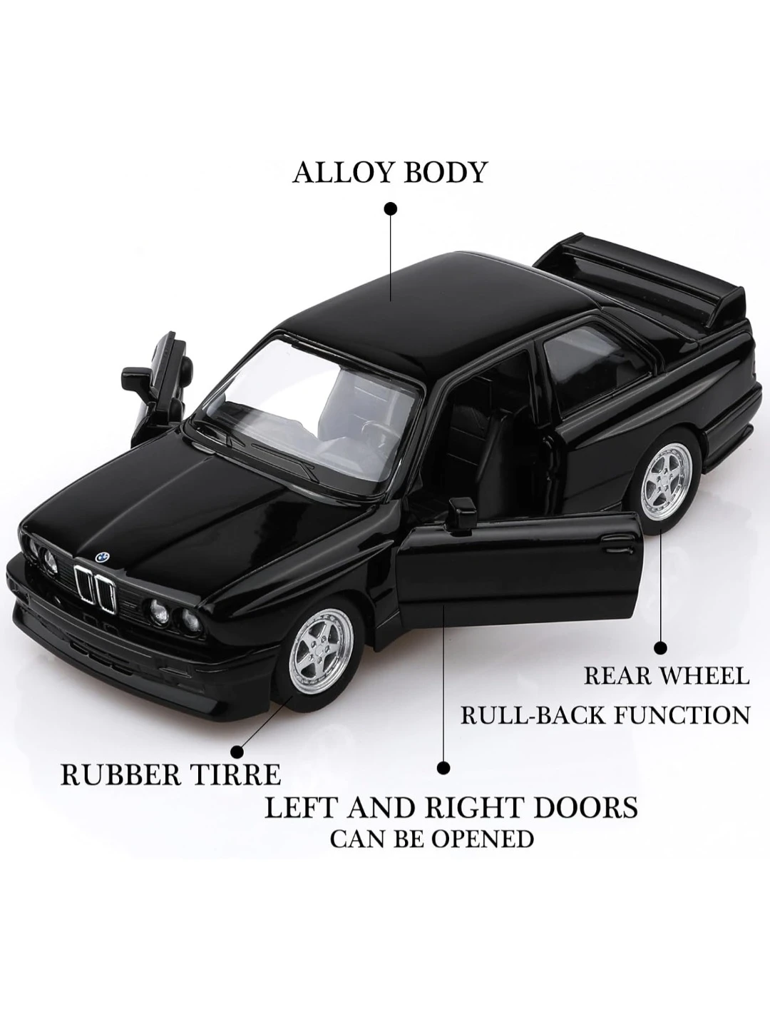 1:36 Scale BMW M3 Alloy Model Car