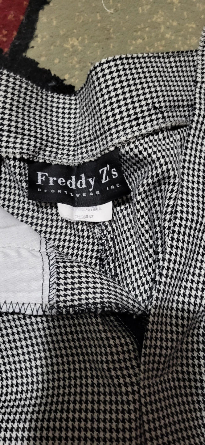 Freddy Z's Houndstooth Pattern Pants - photo 3