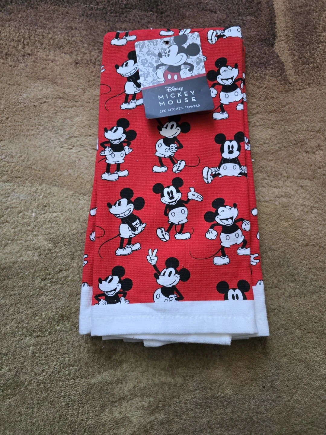 Disney Mickey Mouse 2PK Kitchen Towels