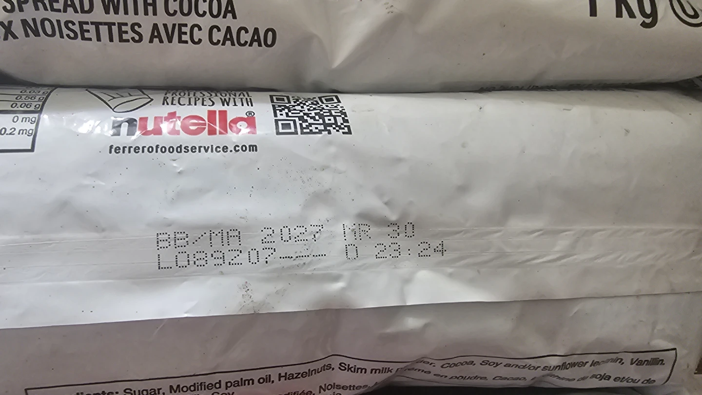 3 Nutella Food Service Hazelnut Spreads 1kg - photo 2