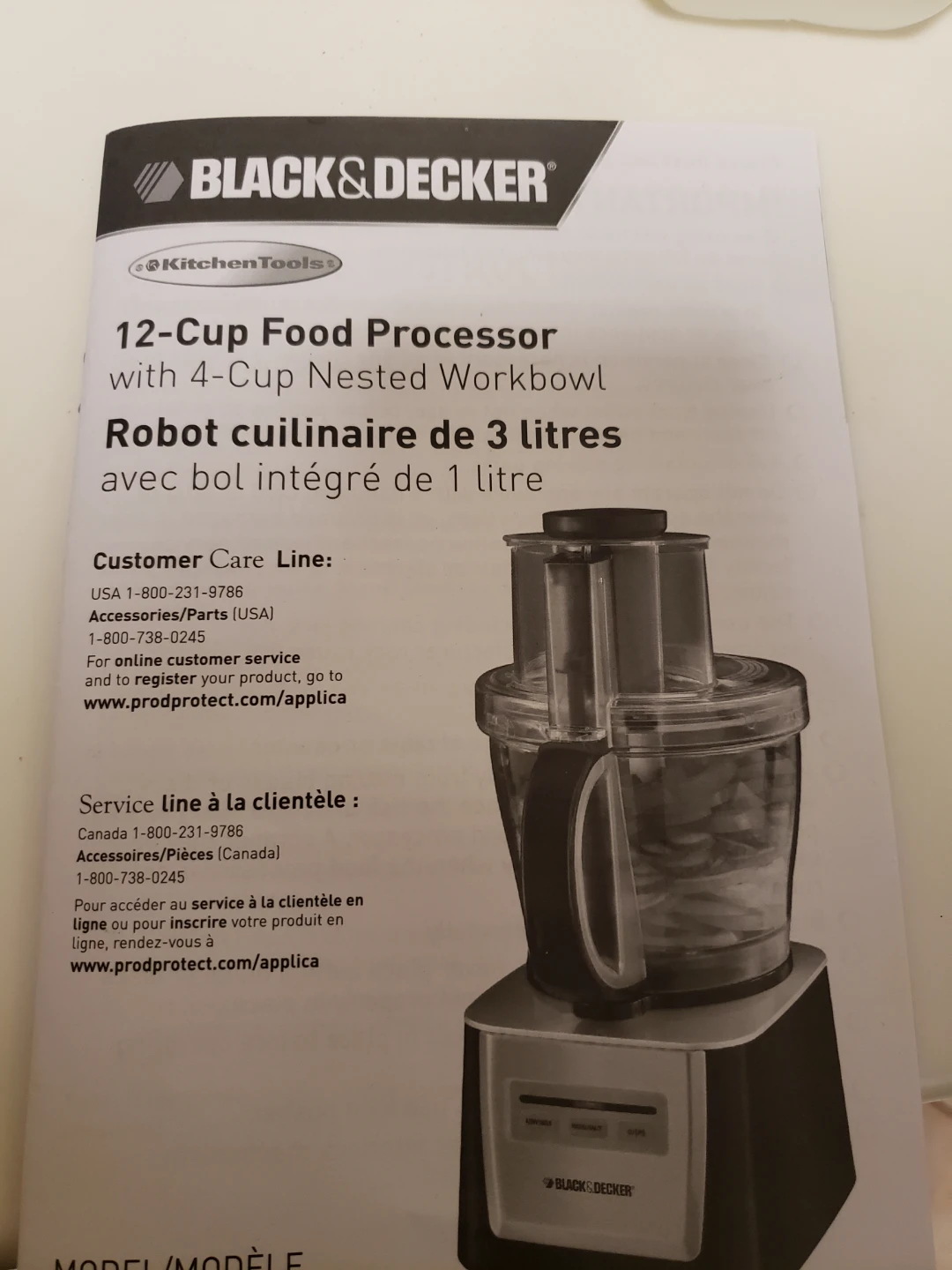 As new never use Black & Decker 12-Cup Food Processor FP5050SC - photo 3