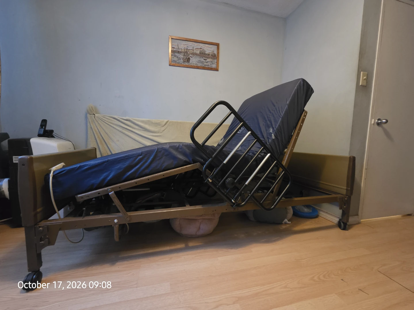 Adjustable Drive  Electric Hospital Bed with Side Rail - photo 2