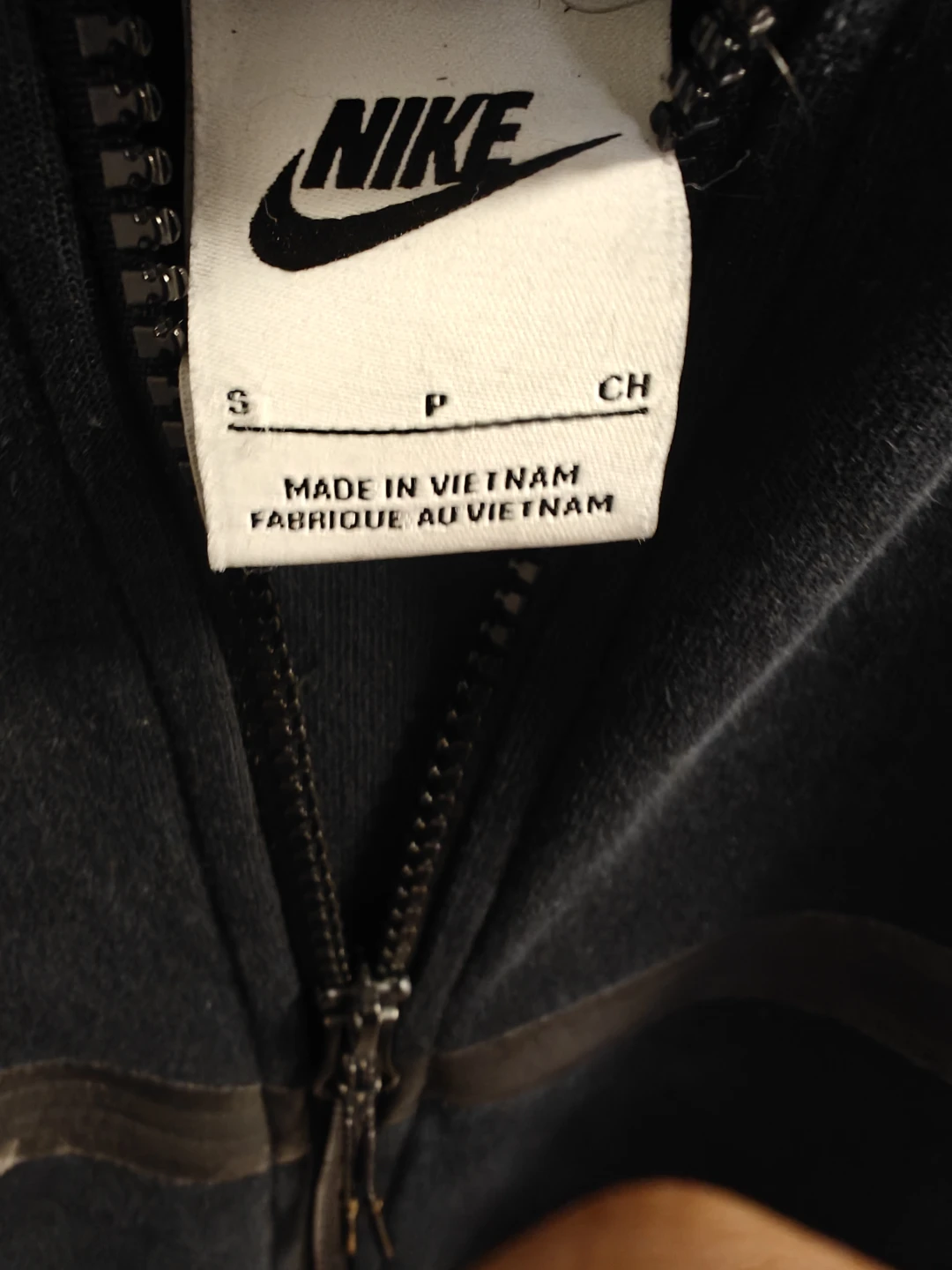 Nike Tech Fleece Full-Zip Hoodie - Black - Small - photo 2
