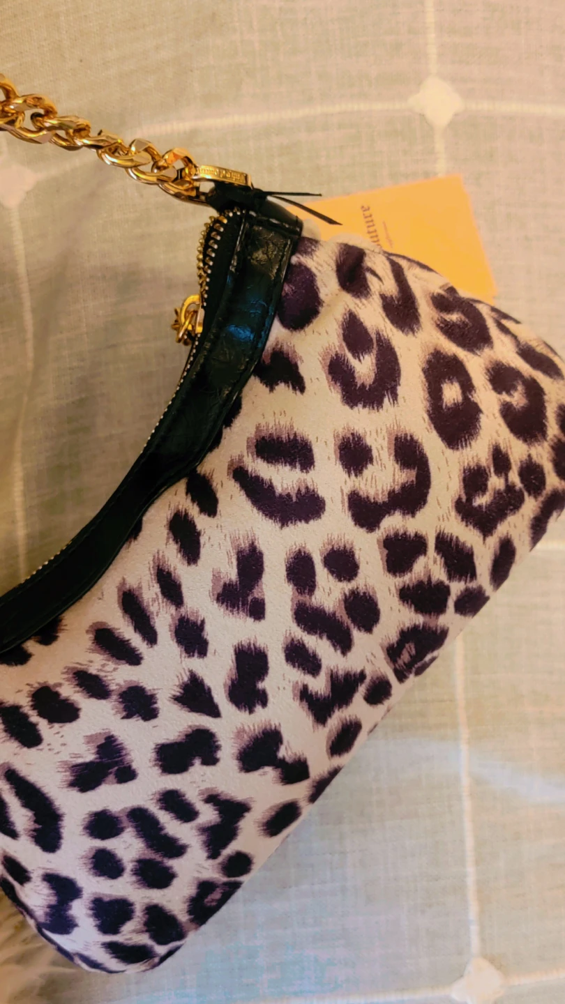 NEW Juicy Couture Leopard Print Bow Handbag - photo 3