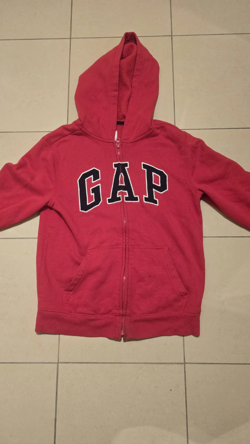 Gap Kids Red Zip-Up Hoodie