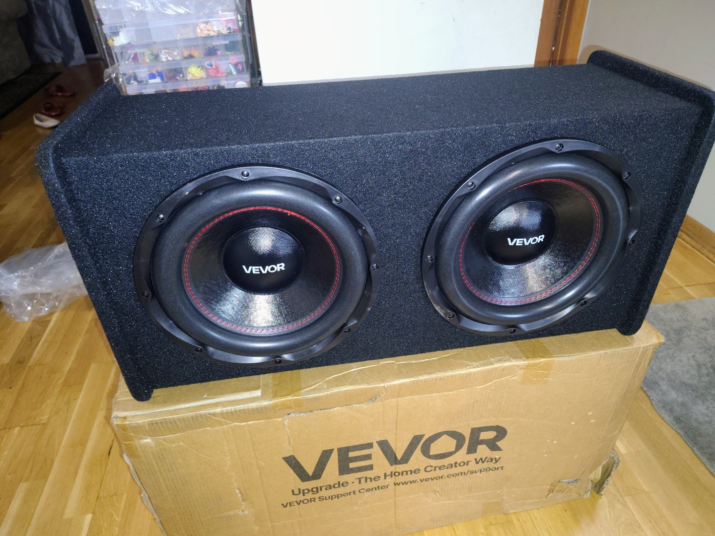 VEVOR T-1202B car audio subwoofer