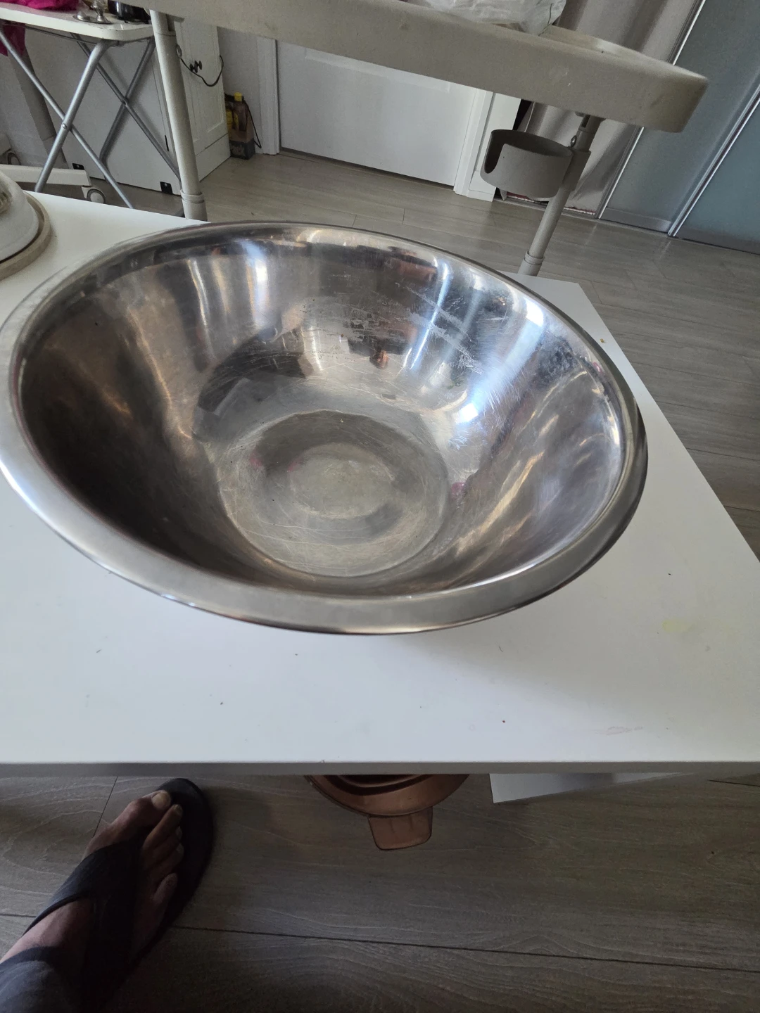 Large Stainless Steel Mixing Bowl - photo 3