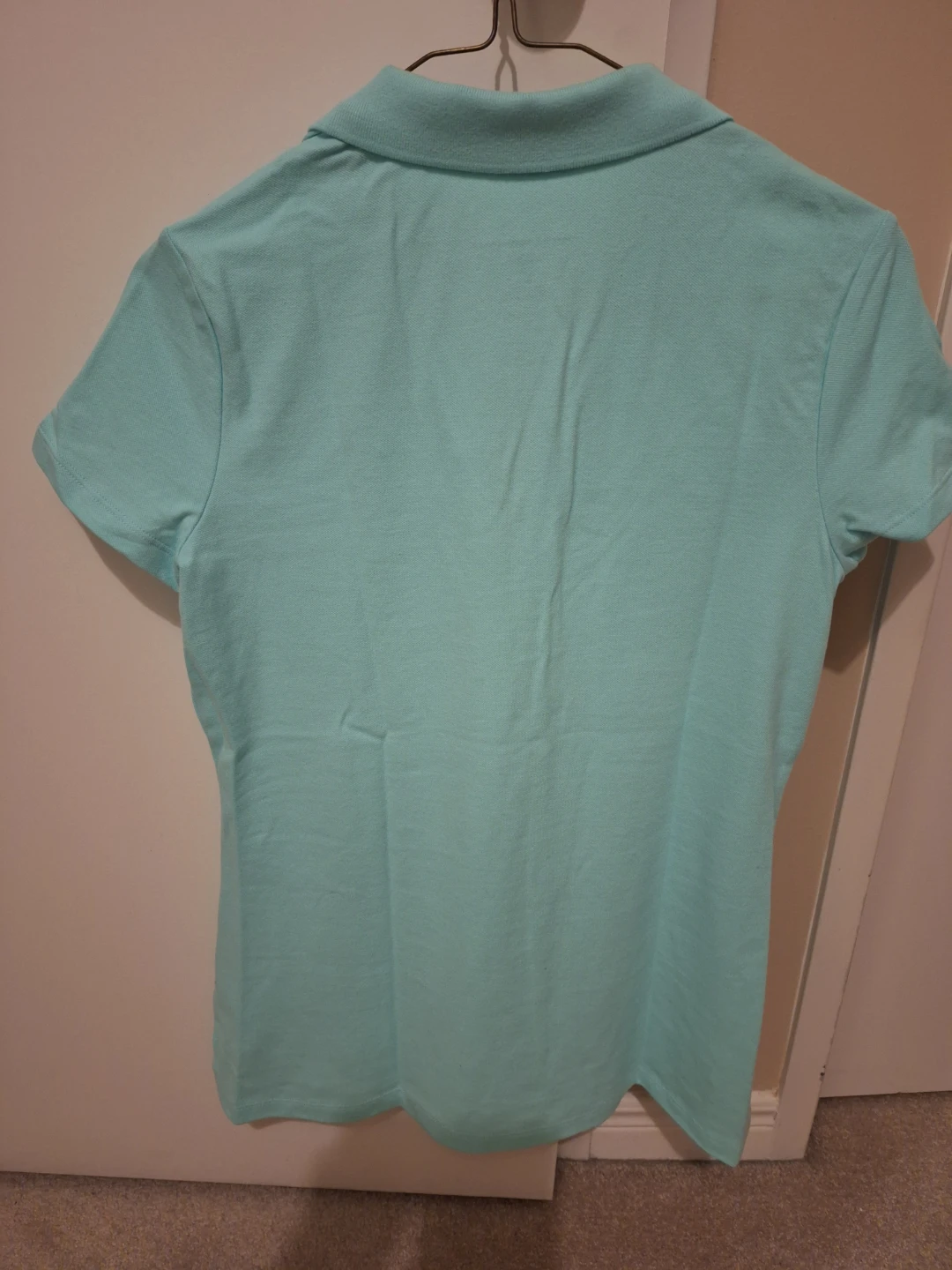 Womens New Tommy Hilfiger Classic Fit Polo Shirt, turquoise - photo 3