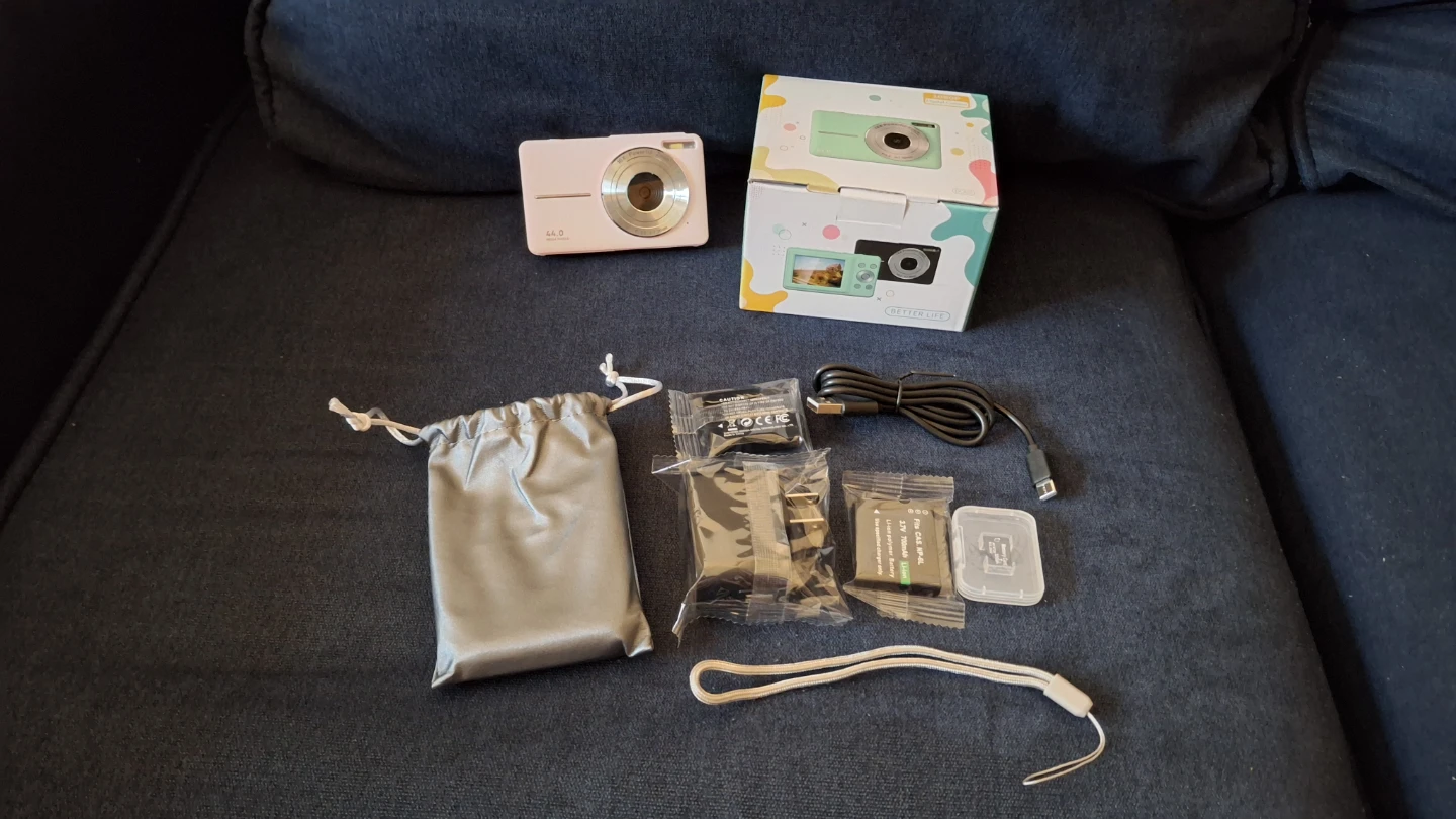 NEW 1080P with 32G Card Pink Digital Camera - photo 2