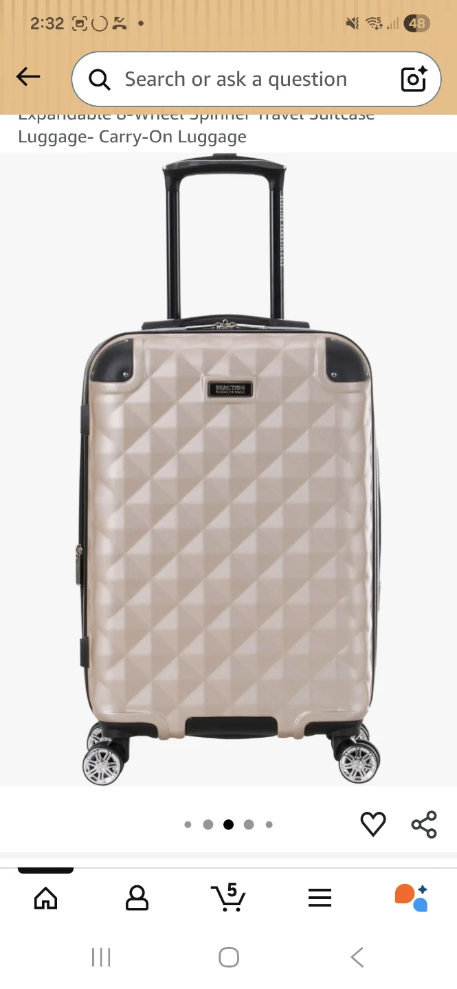 Kenneth Cole 20-Inch Carry-On  Luggage - photo 3