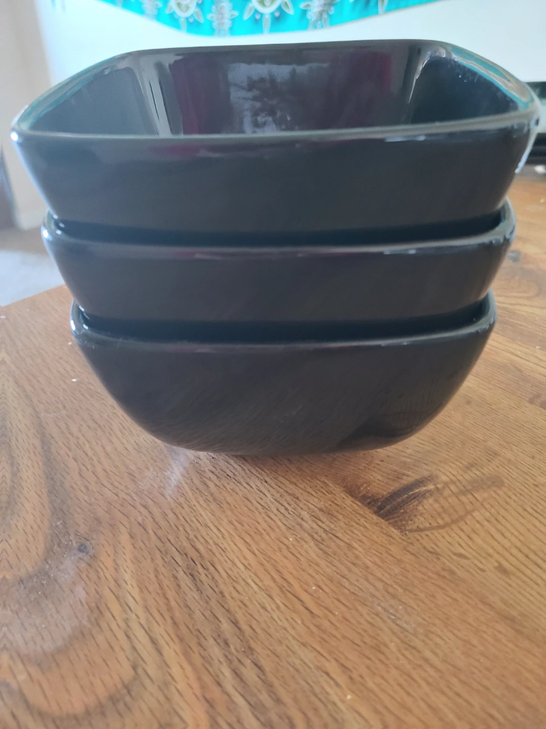 Set of Square Plates and Bowls - photo 4