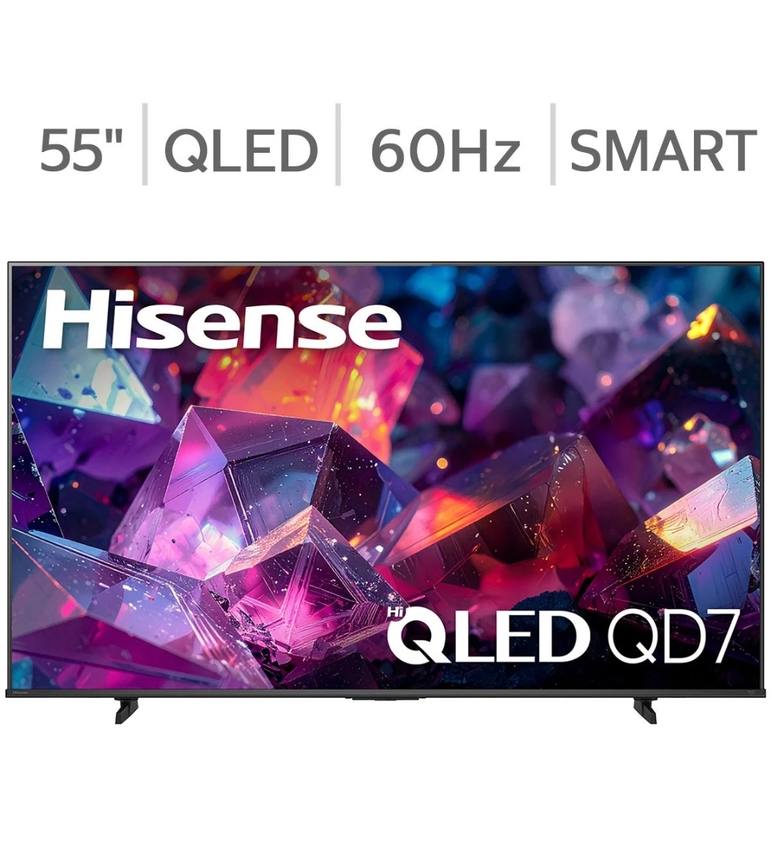 Hisense 55-inch QD7 Mini-LED Smart TV "NEW"
