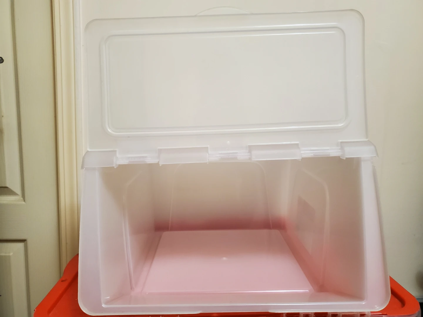 Daiso Stackable Storage Plastic Box - photo 2