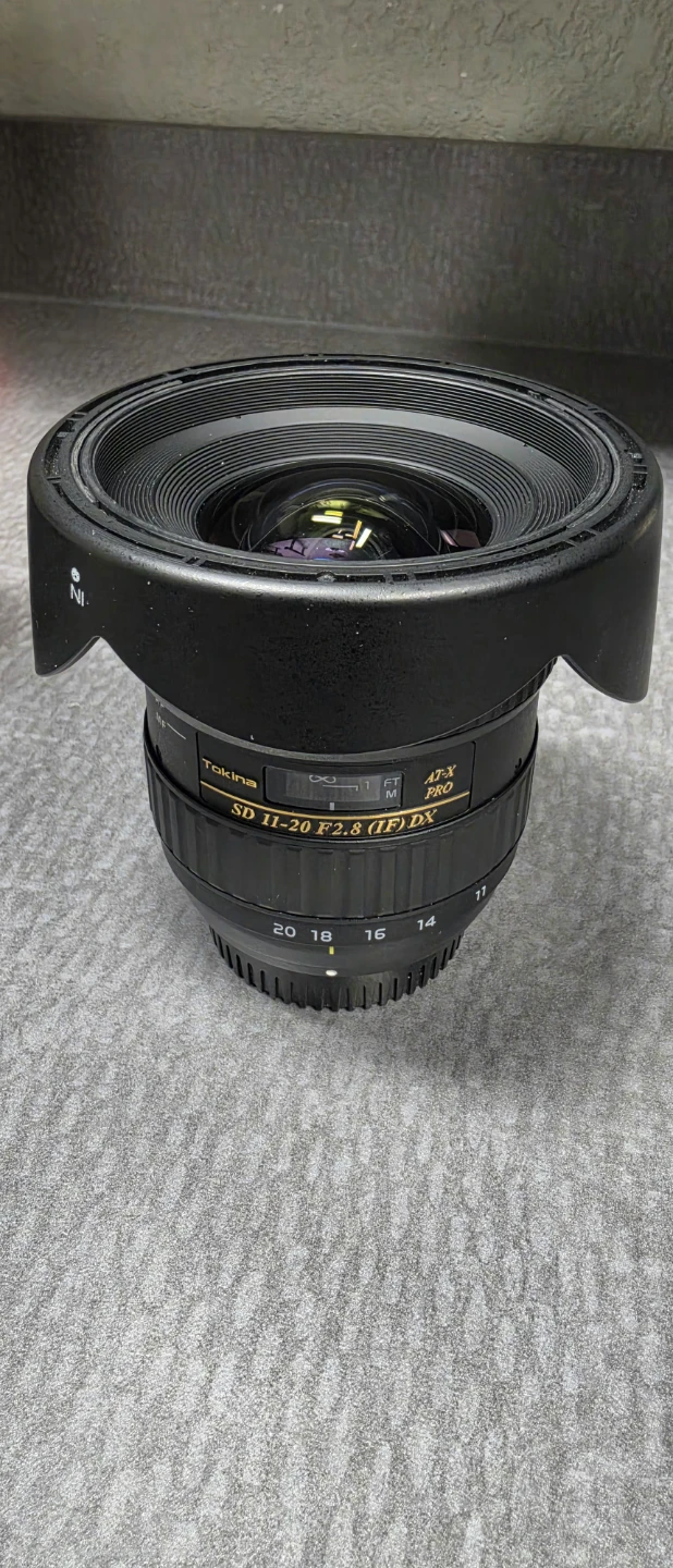 Tokina AT-X PRO SD 11-20mm f/2.8 (IF) DX Lens