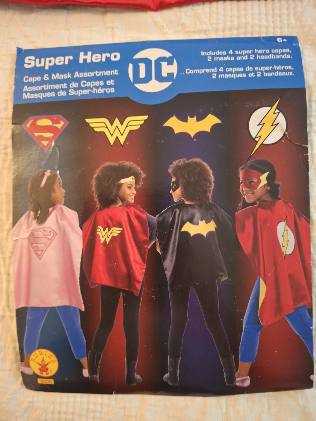 4 Rubie's DC Super Hero Cape & Mask Assortment - photo 2