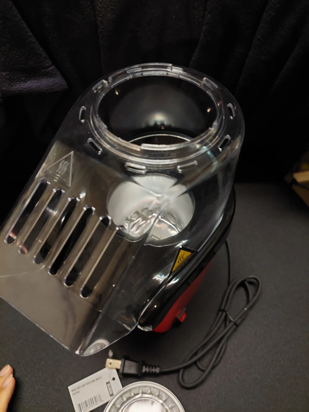 Hauz Hot Air Popcorn Maker - photo 3