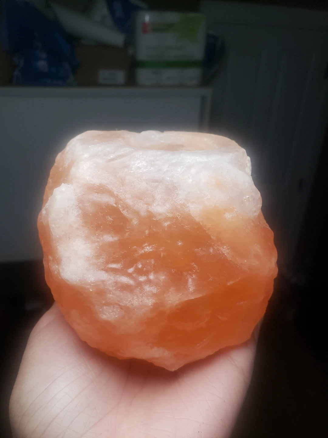 Himalayan Salt Candle Holder