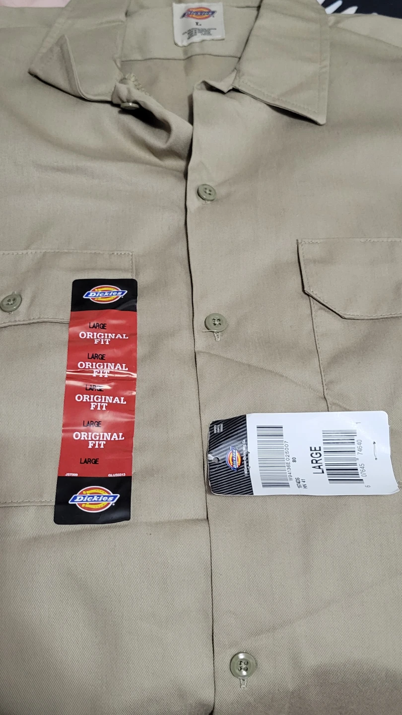 Two New Dickies Original Fit Shirts, Large - photo 4