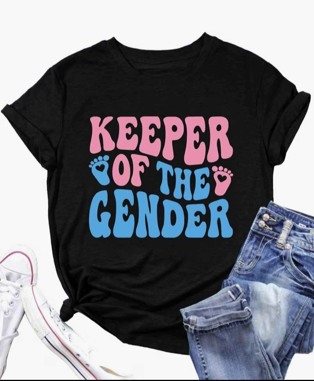 5 x Gender Reveal Graphic T-Shirts