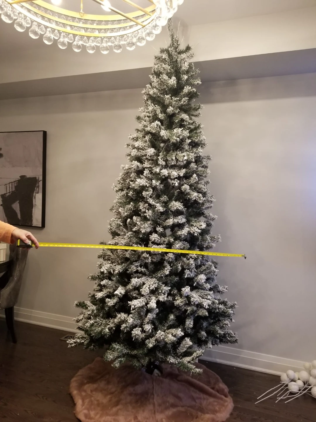 9ft Christmas tree with lights build in - photo 5