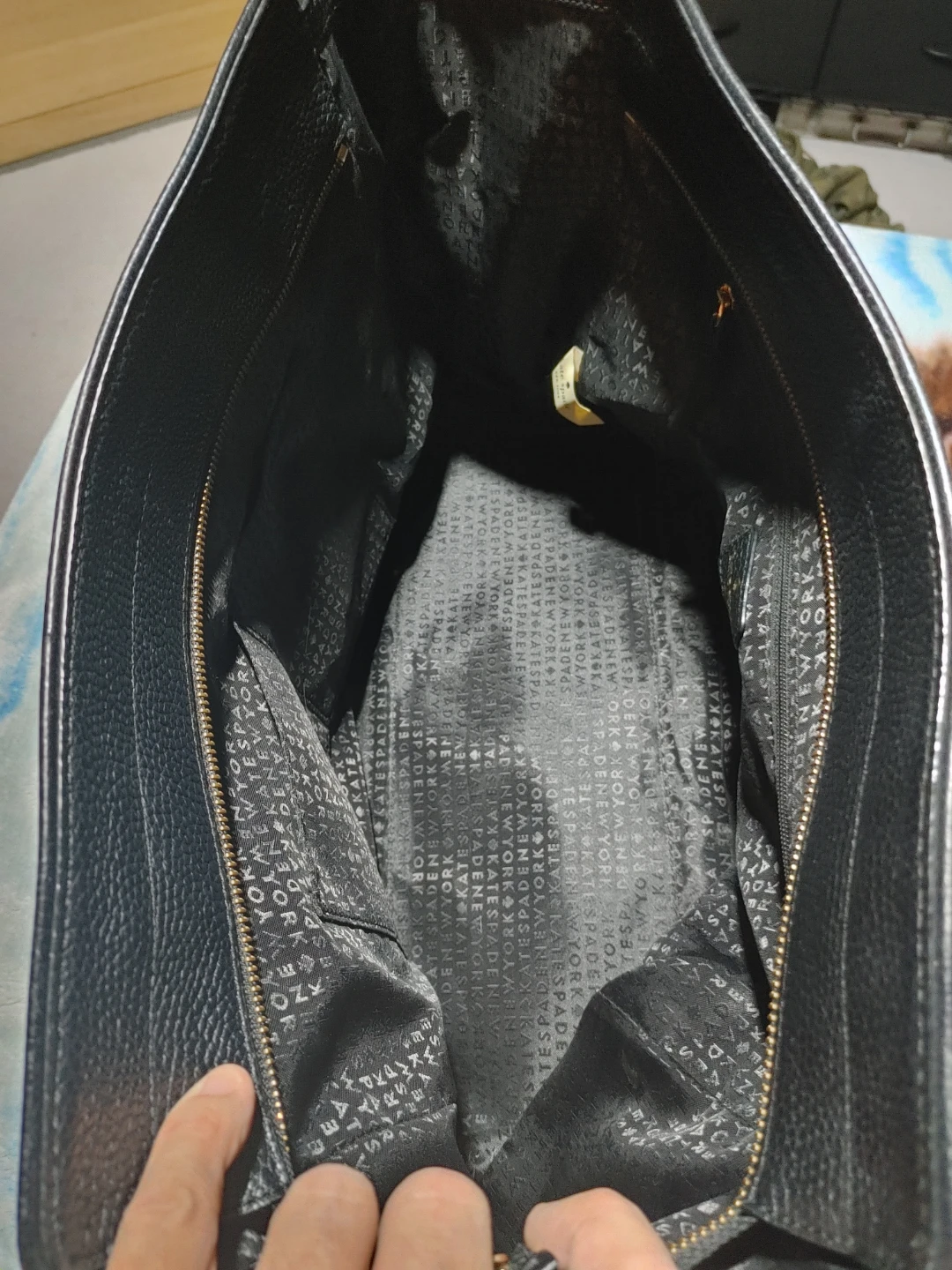 Kate Spade Black Leather Tote Bag - photo 4