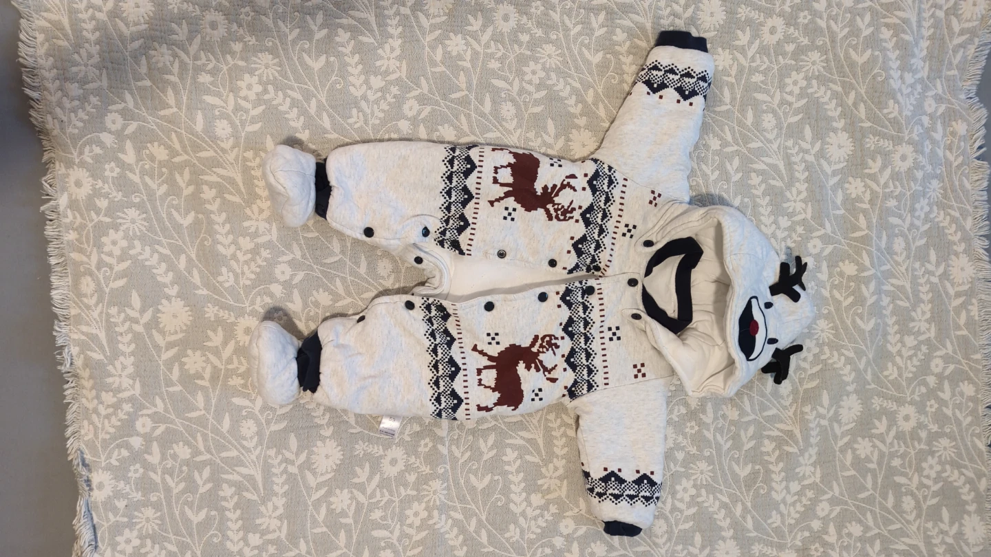 Reindeer Baby Bunting Size 59
