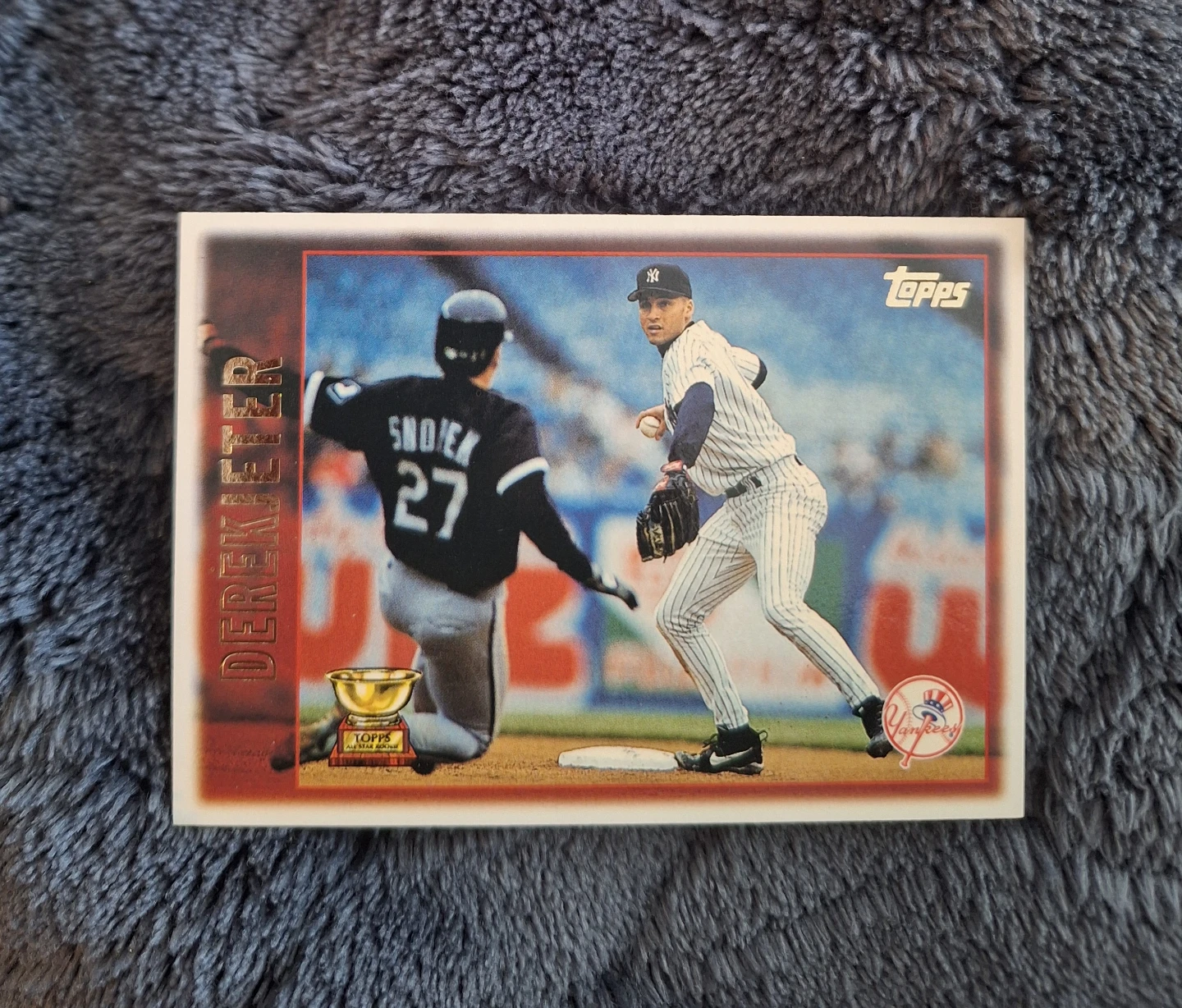 Derek Jeter Topps Gold Cup 1996 Rookie